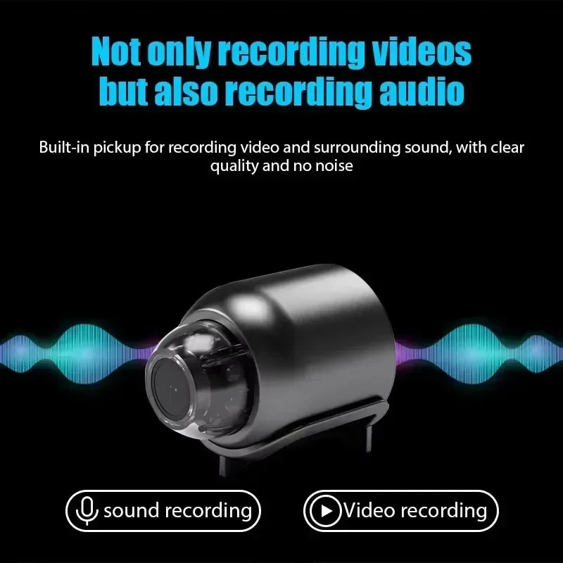 Latest Mini Camera 1080P Clear Night Vision Lightweight Portable Premium Cams Motion Detection Wireless WiFi Surveillance Cam 2026