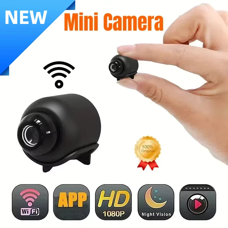 Latest Mini Camera 1080P Clear Night Vision Lightweight Portable Premium Cams Motion Detection Wireless WiFi Surveillance Cam 2026